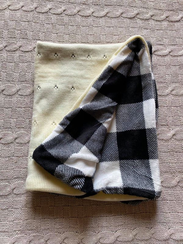 Woven plaid with Fule lining